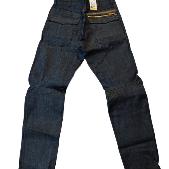 G-Star Raw Oregon 5620 3D Loose Tapered Button Fly Dark Blue Denim Jeans Sz 30 - Picture 15 of 16